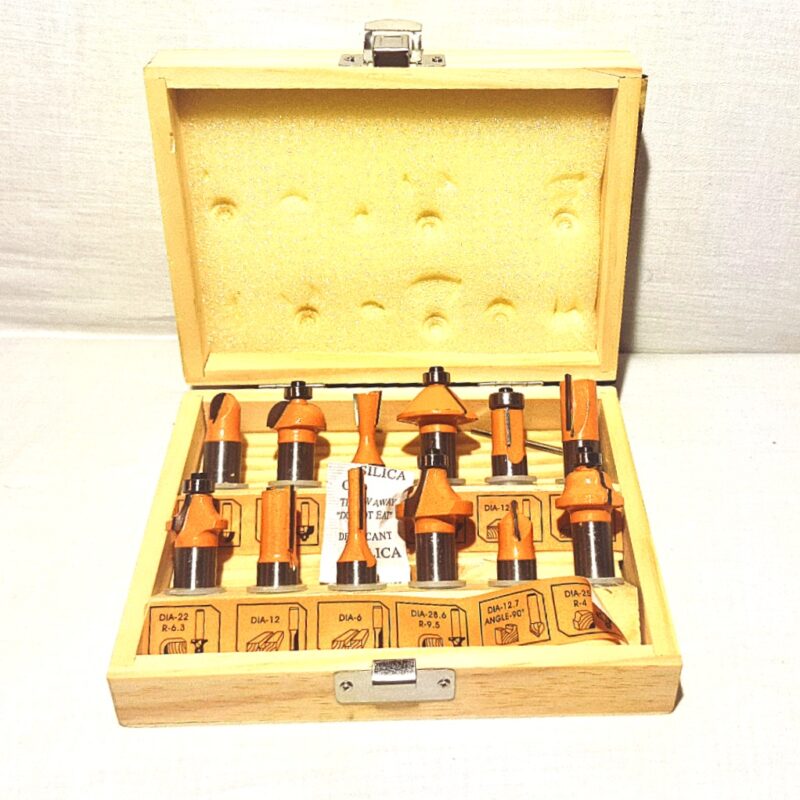 ست تیغ اور فرز 12 عددی شفت 12/7mm اپیکا استار EPICA STAR